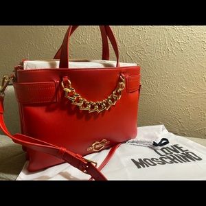 Love Moschino Borsa Pu Rosso